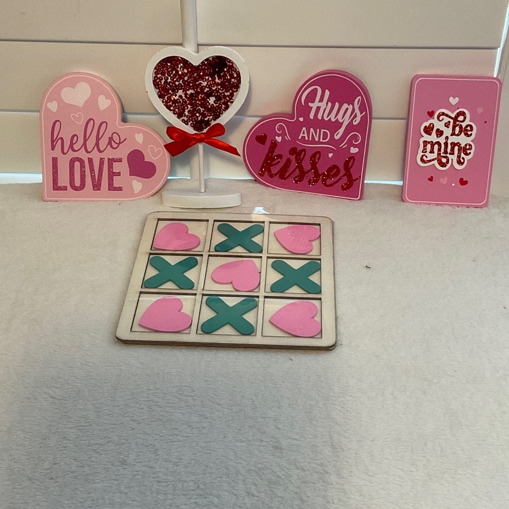Heart and Love Party Decor Set